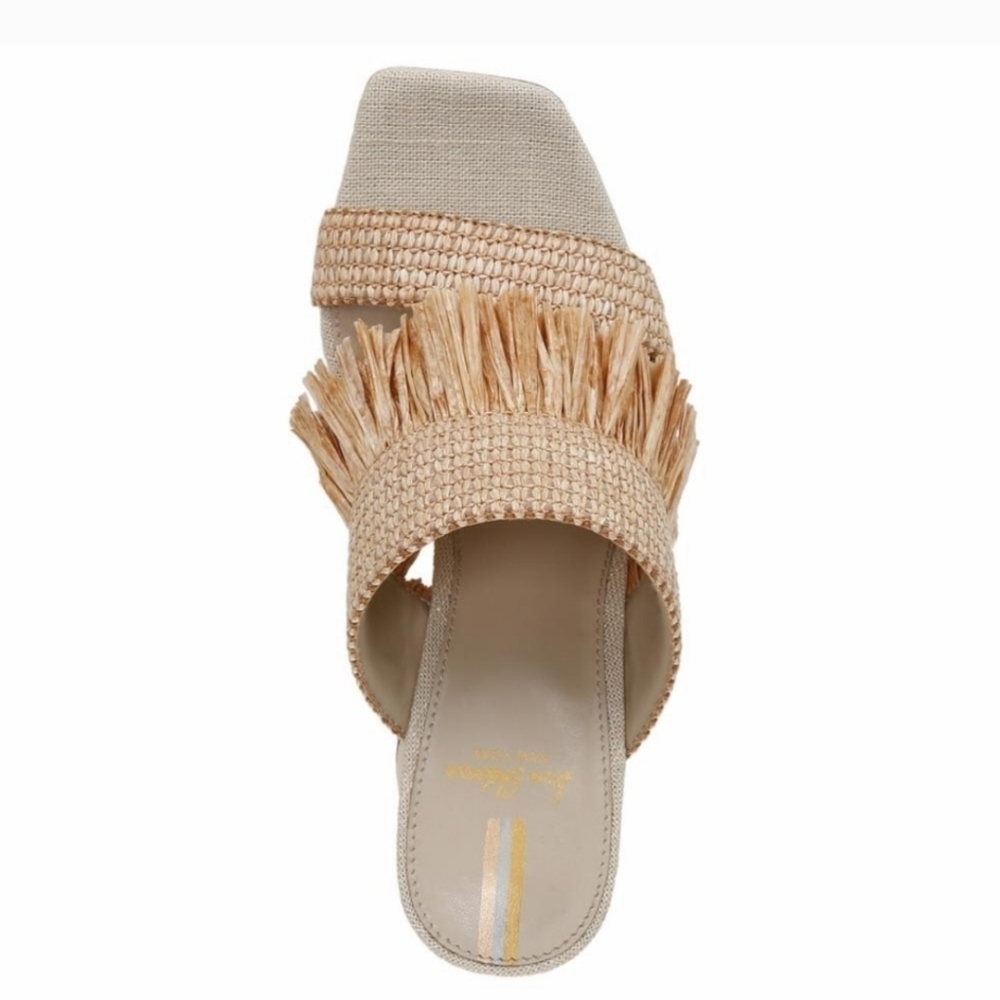 NWT SAM EDELMAN KAMRYN FRINGE HEEL $140
